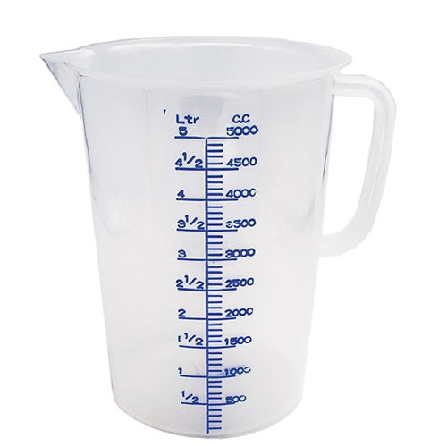 PP Measuring Jug 5000 ml