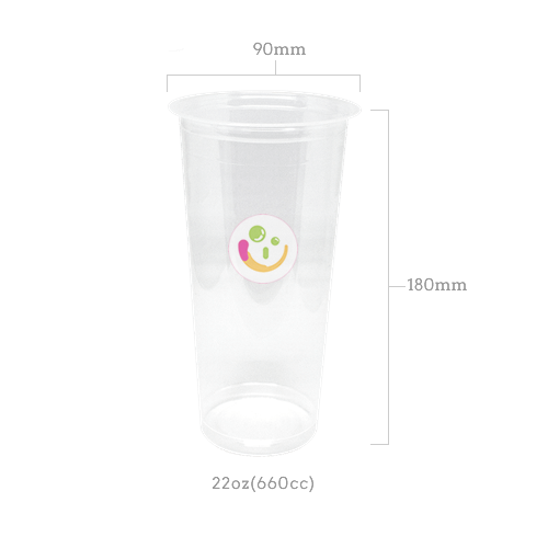 22 oz PP Plastic Cups (90mm)