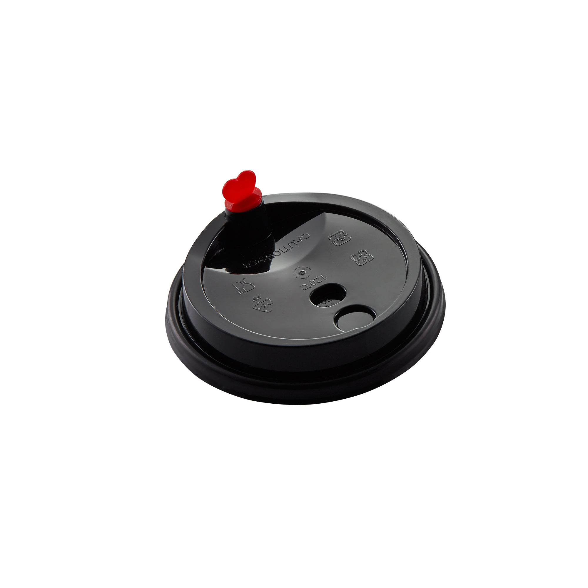 Coffee Lid with Stoper(Black)